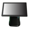 Computador All in One POS SP01 doble pantalla con impresora, vista frontal