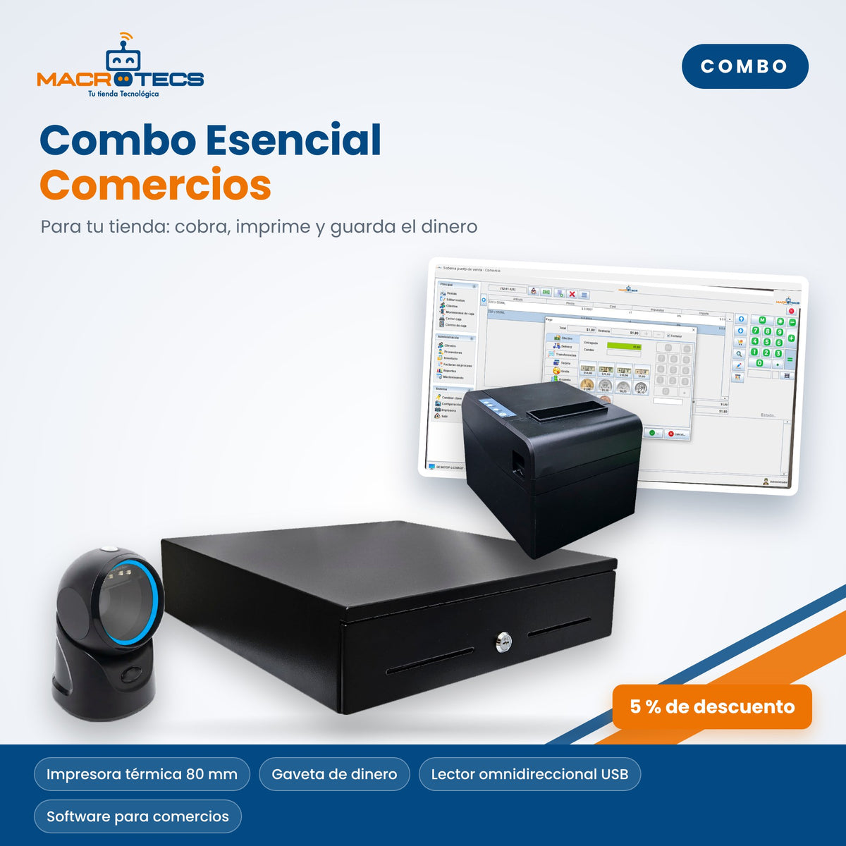 Combo Esencial Comercios